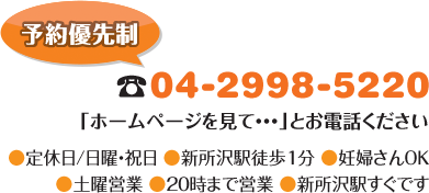 電話：04-2998-5220